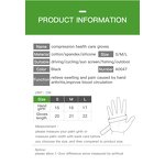 Pain Relief Gloves Supplier - Full Finger Anti-slip Compression Fit Gloves