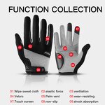 Cycling Gloves Manufacturer - Spring Touchscreen MTB Workout Gloves