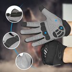Motorcycle Racing Gloves Factory - Full Finger Breathable Touchscreen Gloves