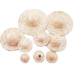 Pet Hat Factory - Bulk Straw Braided Mini Adjustable