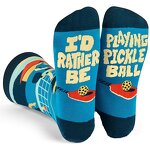 Funny Socks Factory - Bulk Pickleball Playing Print