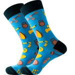 Golf Socks Factory - Bulk Funny Print Cotton Sport