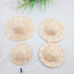 Pet Hat Factory - Bulk Straw Braided Mini Adjustable