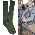 Sport Boot Socks Supplier - Custom Jungle Green Camouflage