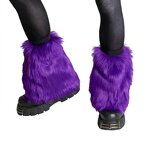 Furry Leg Warmer Manufacturer - OEM Faux Fur Boot Cover Cuffs