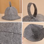 Sauna Hat Supplier - Custom Popular Felt Bath Steam