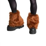 Furry Leg Warmer Manufacturer - OEM Faux Fur Boot Cover Cuffs