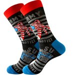 Jacquard Socks Supplier - Custom Unisex Style Colorful