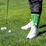 Golf-Themed Socks Factory - Bulk Breathable Creative Jacquard