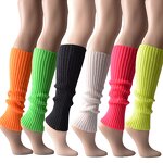 Leg Warmers Supplier - Custom Neon Colored Knit Punk