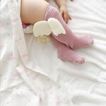 Baby Cotton Socks Manufacturer - OEM Loose Angel Wings Socks