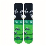 Mid-Calf Socks Supplier - Custom Multicolor Golf Pattern