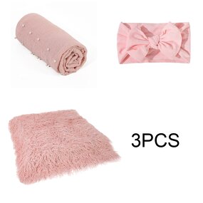 Baby Photography Props Manufacturer - OEM/ODM Soft Fur Blanket Set