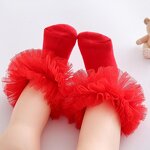 Dancing Socks Manufacturer - OEM Princess Girls Tulle Socks