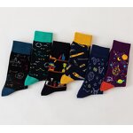 Cotton Socks Factory - Bulk Constellation Map Pattern