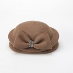 Wool Hat Manufacturer - OEM Elegant Wedding Cocktail Flower