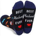 Gift Socks Factory - Bulk Husband Letter Cotton Socks