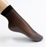Women Socks Manufacturer - OEM Soft Thin Silk Non-Slip