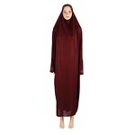 Muslim Dress Manufacturer - OEM Long Abaya Attached Hijab