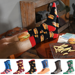 Funny Socks Manufacturer - OEM Big Size Alien Food Print