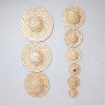 Pet Hat Factory - Bulk Straw Braided Mini Adjustable