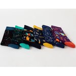 Cotton Socks Factory - Bulk Constellation Map Pattern