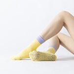 Yoga Socks Supplier - Custom Cotton Mid-tube Non-slip