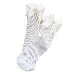 Baby Socks Factory - Bulk Bow Knee High Fish Net