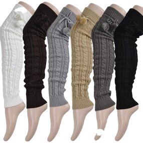 Leg Warmer Manufacturer - OEM Cable Knitted Boot Cuffs