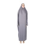 Muslim Dress Manufacturer - OEM Long Abaya Attached Hijab