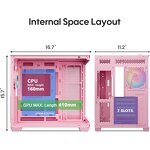 PC Case Supplier - Mid Tower ATX Case with ARGB PWM Fan