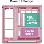 PC Case Supplier - Mid Tower ATX Case with ARGB PWM Fan