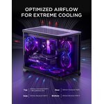 Micro ATX Case Supplier - Dual Chamber Mid Tower Gaming PC Case