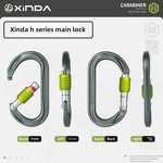 Climbing Harness Factory - Wholesale O-Shaped Main Lock Safety Gear