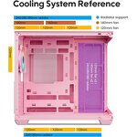 PC Case Supplier - Mid Tower ATX Case with ARGB PWM Fan