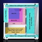 Gaming PC Case Manufacturer - OEM ATX Case with 360MM RAD Support