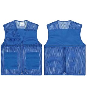 80g Reflective Vest Supplier - Polyester Night Riding Mesh with Strips