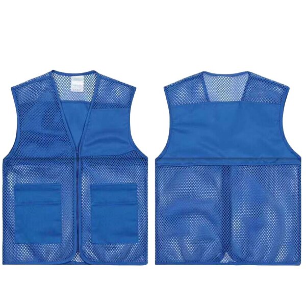 80g Reflective Vest Supplier - Polyester Night Riding Mesh with Strips