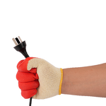 Custom Printed Knitted Rubber Gloves Manufacturer - Breathable & Durable