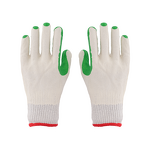 Protective Knitted Rubber Gloves Factory - Soft Liner & High Grip