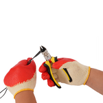 Custom Printed Knitted Rubber Gloves Manufacturer - Breathable & Durable