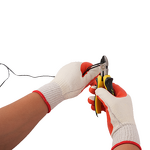 Knitted Rubber Gloves Manufacturer - Anti-Abrasion Palm for Industry