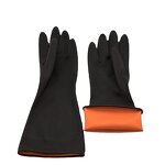 Industrial Latex Work Gloves Manufacturer - Waterproof High Quality Black