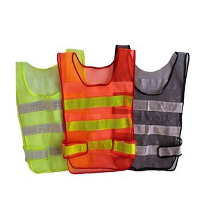 Net Vest Supplier - With Pockets Hot Sale Road Safety Mesh