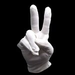 White Etiquette Gloves Factory - Cotton Command Parade Driver