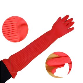 Cleaning Gloves with Brush Supplier - Silicone Waterproof Non-slip Household