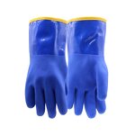 PVC Thickened Lining Gloves Factory - Industrial Safety Chemical Winter