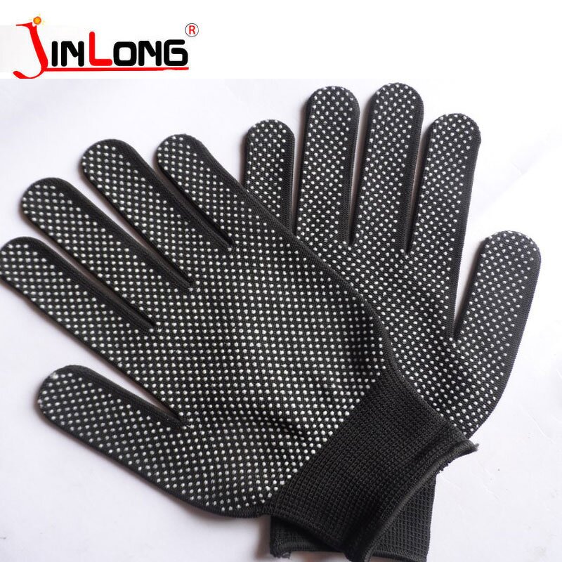 Customizable Safety Gloves Factory - High Quality PPE Cotton Anti-Slip Dots