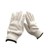 Durable Cotton Thread Gloves Supplier - Thickened Dark Green Edge