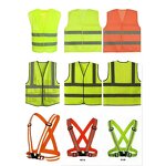 Security Reflective Vests Factory - High Quality 80g Construction